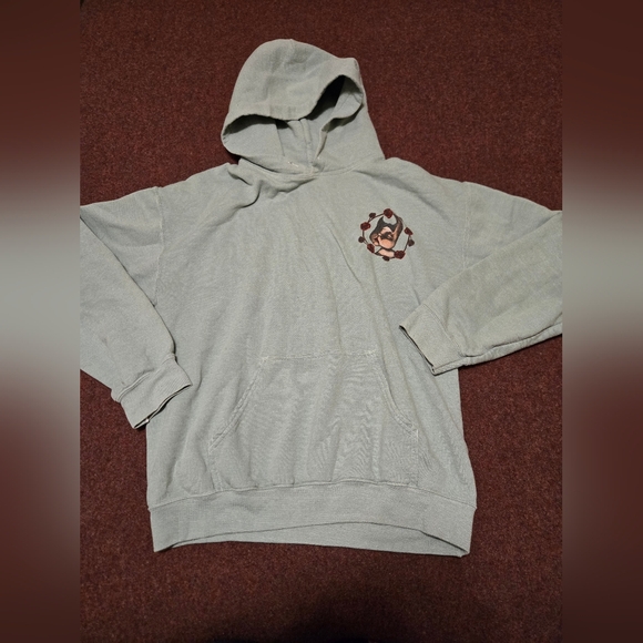 NIRVANA Tops - Nirvana Incesticide Hoodie Size Small Light Green No String In Hoodie